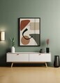 Tablou decorativ, Artnewclsyh93-5070, Lemn masiv, MDF, Multicolor