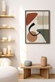 Tablou decorativ, Artnewclsyh93-5070, Lemn masiv, MDF, Multicolor