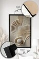 Tablou decorativ, Artnewclsyh95-3348, Lemn masiv, MDF, Multicolor