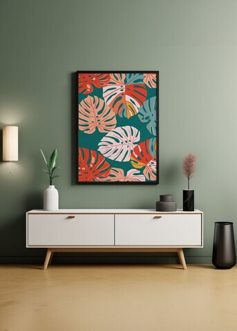 Tablou decorativ, Artnewclsyh97-3348, Lemn masiv, MDF, Multicolor
