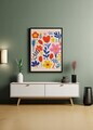 Tablou decorativ, Artnewclsyh98-3348, Lemn masiv, MDF, Multicolor
