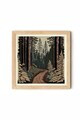 Tablou decorativ, Artkare3, Lemn masiv, MDF (Grosime: 5 mm), Multicolor