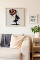 Tablou decorativ, Artkare4, Lemn masiv, MDF (Grosime: 5 mm), Multicolor