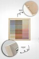 Tablou decorativ, Artkare6, Lemn masiv, MDF (Grosime: 5 mm), Multicolor