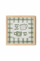 Tablou decorativ, Artkare10, Lemn masiv, MDF (Grosime: 5 mm), Multicolor