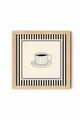 Tablou decorativ, Artkare12, Lemn masiv, MDF (Grosime: 5 mm), Multicolor