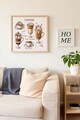 Tablou decorativ, Artkare14, Lemn masiv, MDF (Grosime: 5 mm), Multicolor