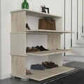 Pantofar, Hanah Home, Napolyon, 90x93x30 cm, PAL, Travertin / Gresie