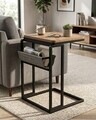 Masuta, Hanah Home, Brut, 40x64x45 cm, PAL, Pin Atlantic / Negru