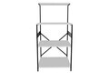 Dulap multifunctional, Hanah Home, Anemon, 60x124x45 cm, PAL, Alb