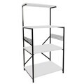 Dulap multifunctional, Hanah Home, Anemon, 60x124x45 cm, PAL, Alb