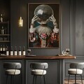 Tablou decorativ, GE132-L, MDF, Lemn, Multicolor