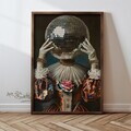 Tablou decorativ, GE132-L, MDF, Lemn, Multicolor