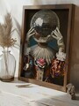 Tablou decorativ, GE132-L, MDF, Lemn, Multicolor