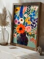 Tablou decorativ, GE218-L, MDF, Lemn, Multicolor