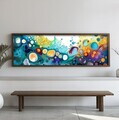 Tablou decorativ, EMR020, MDF, Lemn, Multicolor