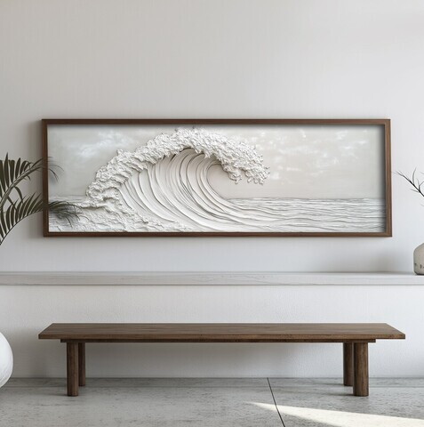 Tablou decorativ, EMR022, MDF, Lemn, Multicolor
