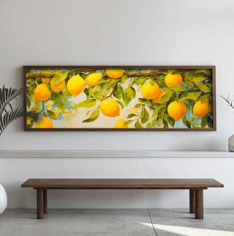 Tablou decorativ, EMR041, MDF, Lemn, Multicolor