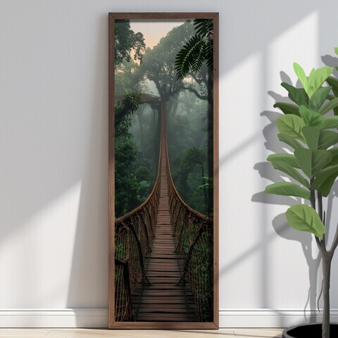 Tablou decorativ, EMR076, MDF, Lemn, Multicolor