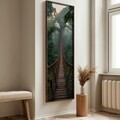 Tablou decorativ, EMR076, MDF, Lemn, Multicolor
