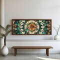 Tablou decorativ, FAH003-120, MDF, Lemn masiv, Multicolor