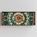 Tablou decorativ, FAH003-150, MDF, Lemn masiv, Multicolor