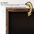 Tablou decorativ, FAH009-120, MDF, Lemn masiv, Multicolor