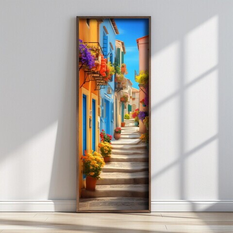 Tablou decorativ, FAH011-120, MDF, Lemn masiv, Multicolor