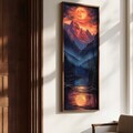 Tablou decorativ, FAH013-150, MDF, Lemn masiv, Multicolor