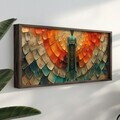 Tablou decorativ, FAH017-150, MDF, Lemn masiv, Multicolor