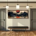 Tablou decorativ, FAH021-120, MDF, Lemn masiv, Multicolor