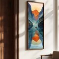 Tablou decorativ, FAH025-120, MDF, Lemn masiv, Multicolor