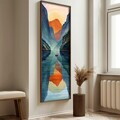 Tablou decorativ, FAH025-120, MDF, Lemn masiv, Multicolor