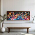 Tablou decorativ, FAH026-150, MDF, Lemn masiv, Multicolor