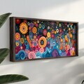Tablou decorativ, FAH026-150, MDF, Lemn masiv, Multicolor