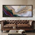 Tablou decorativ, FAH034-150, MDF, Lemn masiv, Multicolor