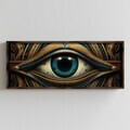 Tablou decorativ, FAH049-150, MDF, Lemn masiv, Multicolor