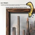 Tablou decorativ, FAH052-120, MDF, Lemn masiv, Multicolor