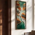 Tablou decorativ, FAH068-150, MDF, Lemn masiv, Multicolor