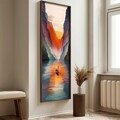 Tablou decorativ, FAH069-120, MDF, Lemn masiv, Multicolor