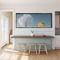 Tablou decorativ, FAH070-120, MDF, Lemn masiv, Multicolor