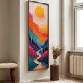Tablou decorativ, FAH072-120, MDF, Lemn masiv, Multicolor