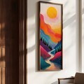 Tablou decorativ, FAH072-150, MDF, Lemn masiv, Multicolor