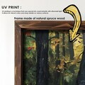 Tablou decorativ, FAH077-120, MDF, Lemn masiv, Multicolor