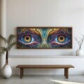 Tablou decorativ, FAH078-120, MDF, Lemn masiv, Multicolor