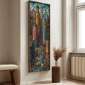 Tablou decorativ, FAH079-150, MDF, Lemn masiv, Multicolor