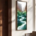 Tablou decorativ, FAH084-120, MDF, Lemn masiv, Multicolor
