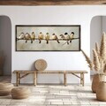 Tablou decorativ, FAH085-150, MDF, Lemn masiv, Multicolor