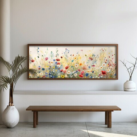 Tablou decorativ, FAH087-150, MDF, Lemn masiv, Multicolor
