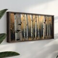 Tablou decorativ, FAH091-120, MDF, Lemn masiv, Multicolor